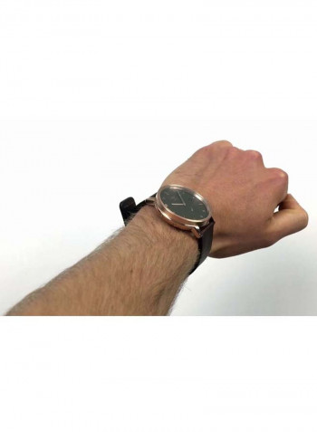 Men's Leather Analog Watch Z12-3038-00