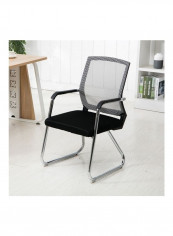 Office Comfortable Simple Desk Chair Grey/Black