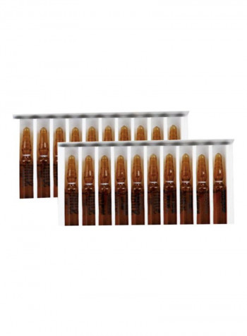 20-Piece Ampoules Hydratantes Lotion 40ml