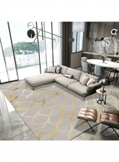 Printed Floor Rug Multicolour 80x180cm