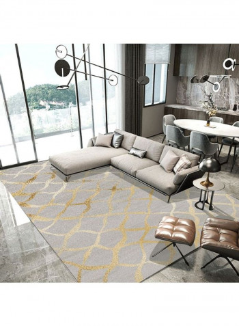 Printed Floor Rug Multicolour 80x180cm
