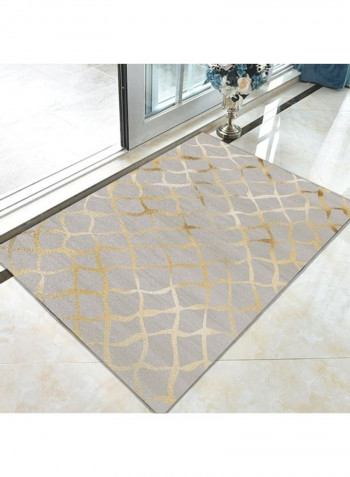 Printed Floor Rug Multicolour 80x180cm