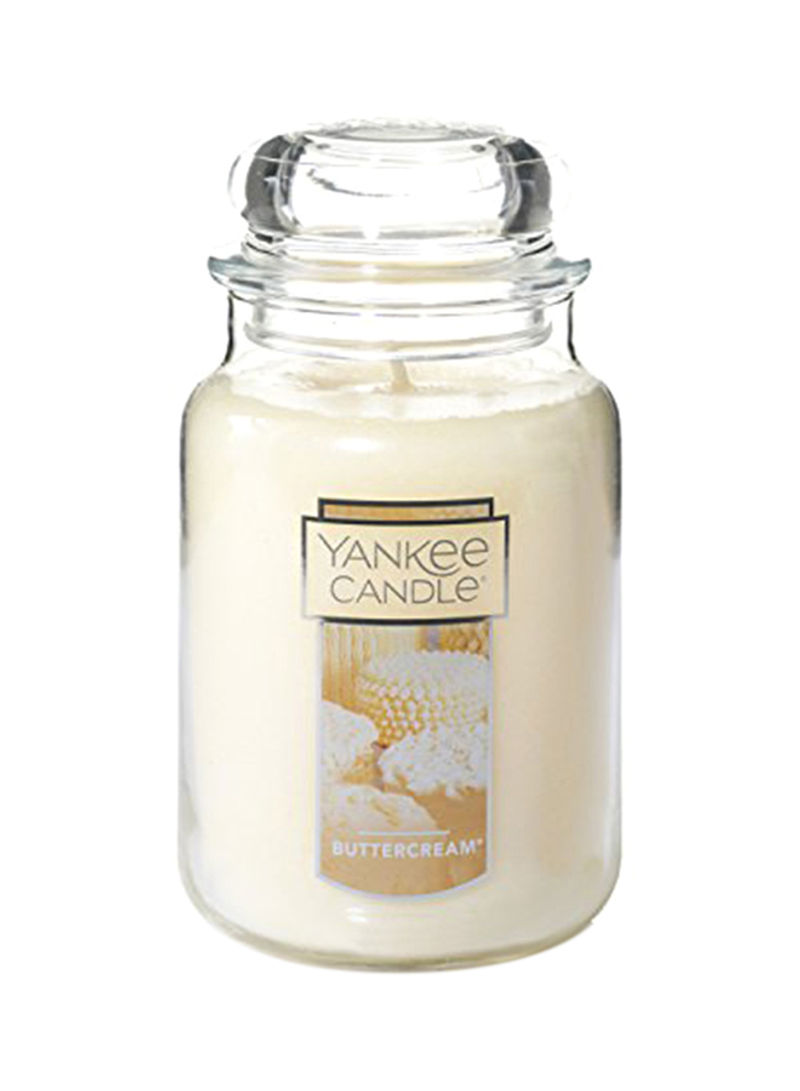 Yankee Candle Large Jar Candle, Buttercream 115461Z