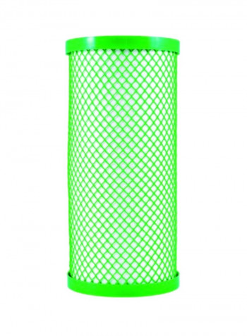 GAC Radial Flow Carbon Filter Green 9.5x4.5inch