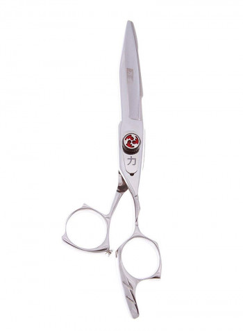 Professional Dry And Slide Cutting Scissor فضي 5.5بوصة