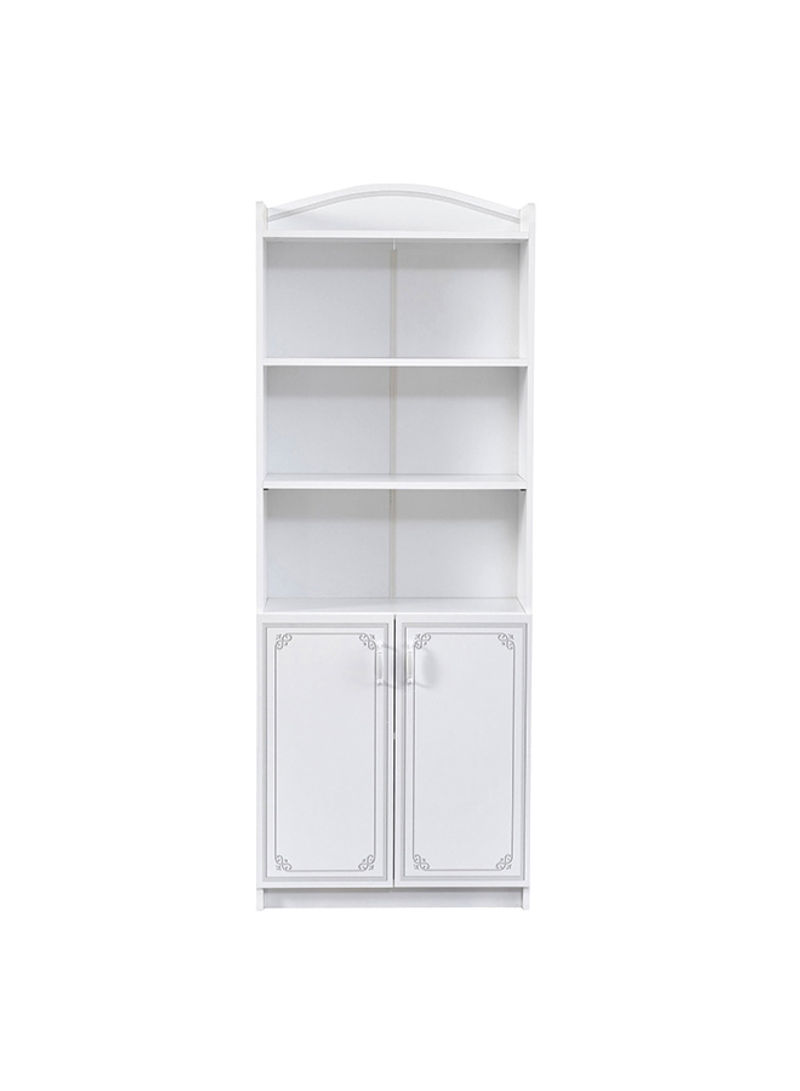 Flora Bookcase White 35x187x70cm