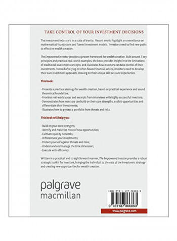The Empowered Investor: 7 Strategic Principles For Wealth Creation In A New Financial World Hardcover