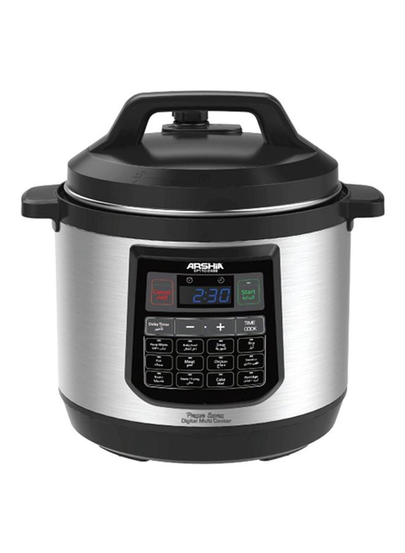 Digital Pressure Cooker 8 l 1200 W 2498 Silver/Black