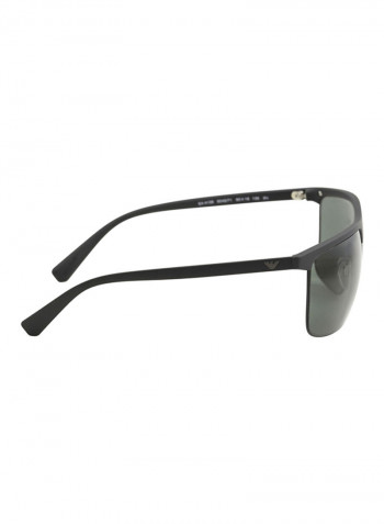 Men's Rectangular Sunglasses - Lens Size: 60 mm