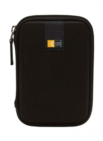 StoreJet External Portable Hard Drive With Case 500GB Black/Grey/Green