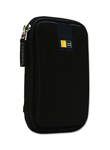 StoreJet External Portable Hard Drive With Case 500GB Black/Grey/Green