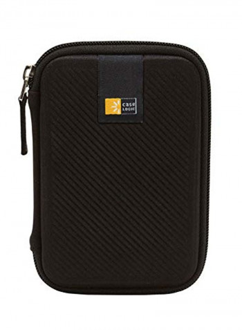 StoreJet External Portable Hard Drive With Case 500GB Black/Grey/Green