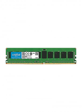 DDR4 RDIMM RAM 8GB Green/Black