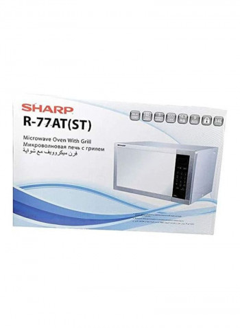 Stainless Steel Microwave Oven 34 l 1000 W R77AT Silver/Black