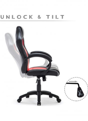 Blitzed Gaming Chair Red/Black 55x115x66cm