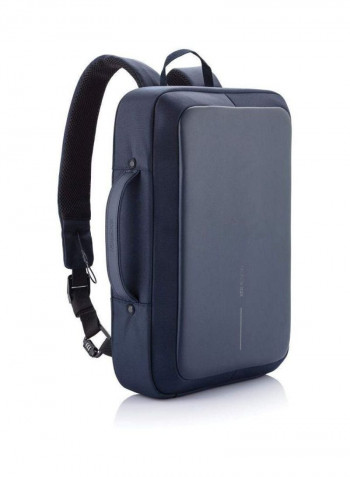 Bobby Bizz Anti-Theft Backpack For 15.6-Inch Laptop 27x36x2.5cm Blue