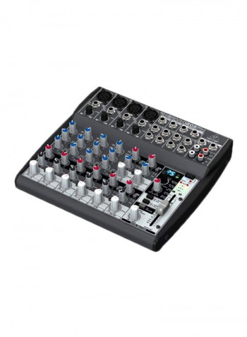 Premium 12-Input 2-Bus Mixer With Multi-FX Processor 1202FX Grey/Red/Blue