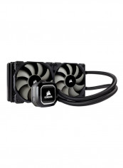 Hydro Series High Performance Liquid CPU Cooler Fan Black