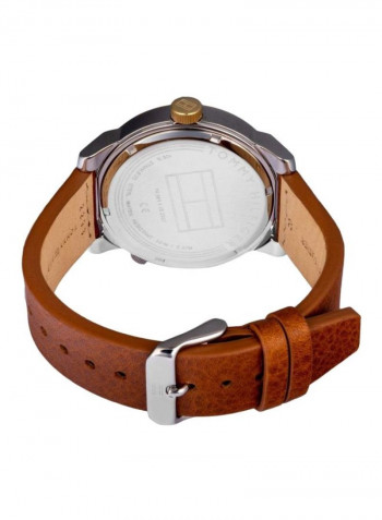 Men's Denim Pinnacle Water Resistant Analog Watch 1791553
