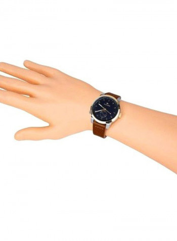 Men's Denim Pinnacle Water Resistant Analog Watch 1791553