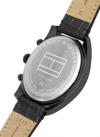 Men's Leather Analog Watch-1710452