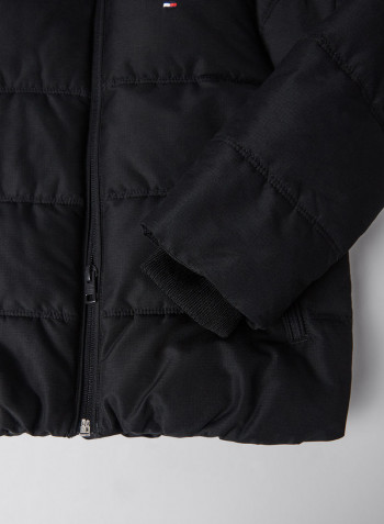 Youth Essential Padded Jacket Black