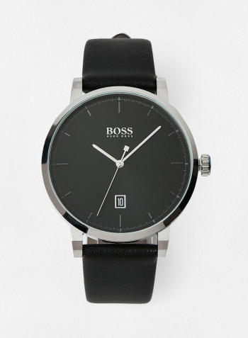 Men's Leather Analog Watch 1513790