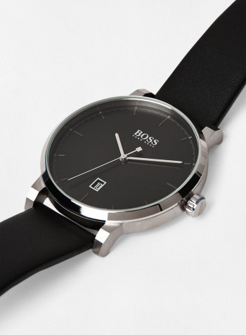 Men's Leather Analog Watch 1513790