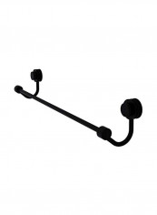 Venus Collection Dotted Accent Towel Bar Matte Black 18inch