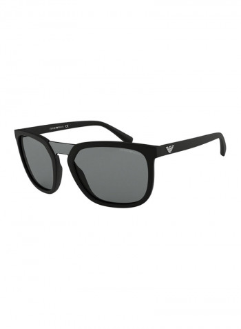 Men's UV Protected Square Sunglasses - Lens Size: 58 mm
