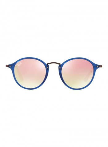 UV Protected Fleck UV Protection Round Sunglasses