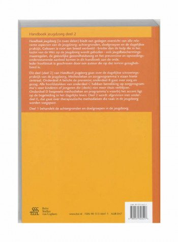 Handboek Jeugdzorg Deel 2: Methodieken en programma's Paperback