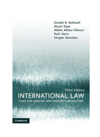 International Law: Cases And Materials With Australian Perspectives Paperback