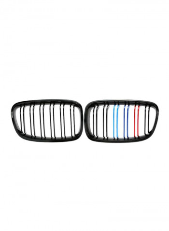 2-Piece Centre Kidney Grilles For BMW F20/116i/118i/120i/125i/135i