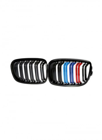 2-Piece Centre Kidney Grilles For BMW F20/116i/118i/120i/125i/135i