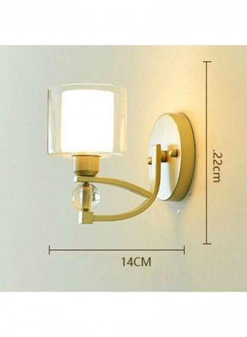 Wall Lamp Yellow 30x30x30centimeter