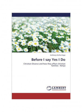 Before I Say Yes I Do Paperback