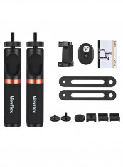 13-In-1 Handheld Smartphone Stabilizer Grip Kit Black