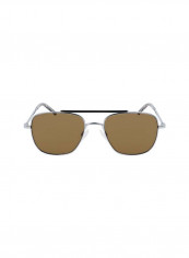 Men's Full-Rim Metal Rectangle Sunglasses - Lens Size: 54 mm