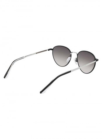 Women's Full-Rim Metal Round Sunglasses - Lens Size: 52 mm