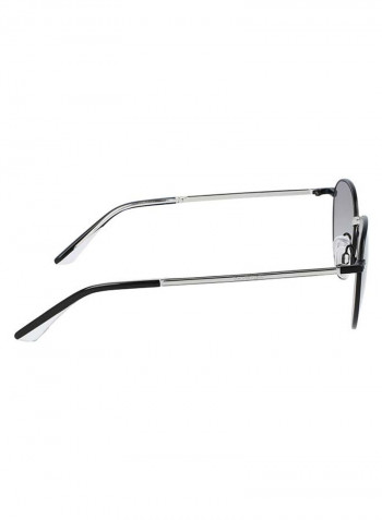 Women's Full-Rim Metal Round Sunglasses - Lens Size: 52 mm