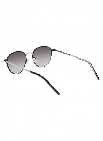 Women's Full-Rim Metal Round Sunglasses - Lens Size: 52 mm