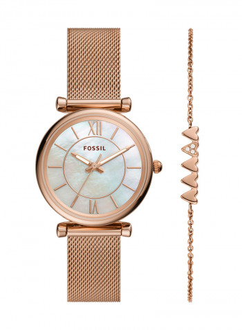 Women's Stainless Steel Analog Watch ES5058SET