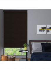 Single Sunset Roller Blackout Window Shade Brown 220x150cm