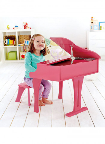 Happy Grand Piano With Table