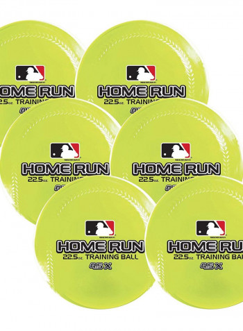 Pack Of 6 Home Run Training Ball