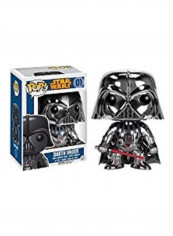 POP Star Wars Metallic Chrome Darth Vader 4x6inch