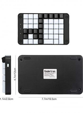 Single-Handed Programmable Mechanical Keyboard