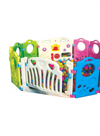 Safety Play Yard With 12 Panels Playpen Set 60centimeter