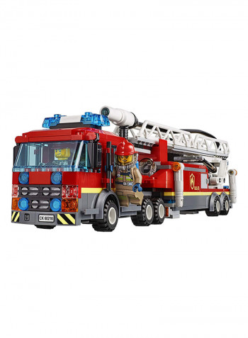 943-Piece City Downtown Fire Brigade With 7 Minifigures Building Set 60216 18.9x14.88x3.7inch 18.9x14.88x3.7inch